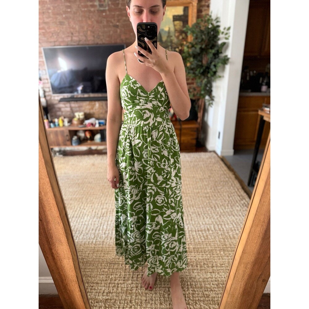 Zara Cut Put Print Dress